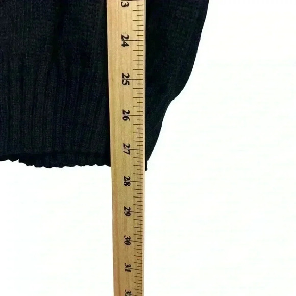 M.E.2 Black Embellished Sweater | Size Small/Medium - Picture 11 of 11